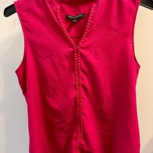 Fuschia Banana Republic blouse size petite small